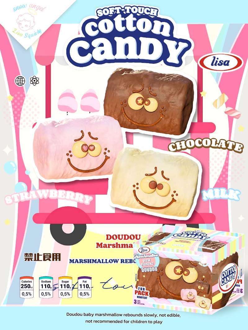 Lisa Marshmallow Cotton Candy